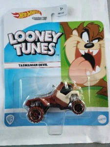 Hot Wheels Looney Tunes- Tasmanian Devil Brown - 2023 Character Cars - Picture 1 of 2