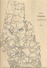 Ridgefield Branchville Ridgebury CT 1942  Map with Homeowners Names Shown