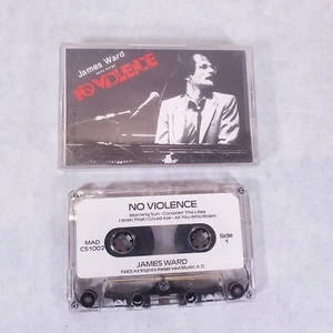 James Ward - No violence Early Songs - 1983 Cassette - OOP Christian Music - Imagen 1 de 5