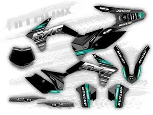NitroMX Graphic Kit for KTM SX SXF 125 250 350 450 2011 2012 Decals Motocross MX - Picture 1 of 1