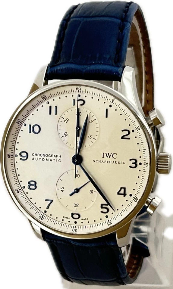 IWC Portugieser Chronograph IW371446 41mm Auto Mens Watch Excellent++ A4796 - Image 1 of 4