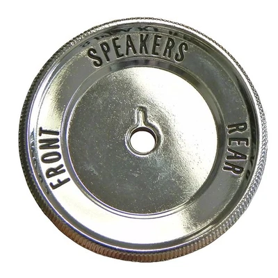 Radio Balance Fader Knob Placard Trim 1970-72 Oldsmobile Cutlass 442 1pc - Image 1 of 4