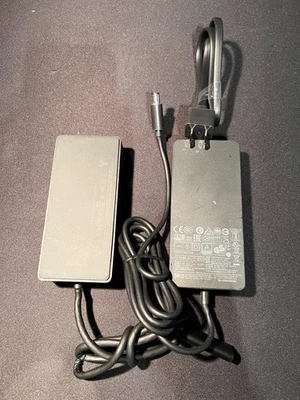 Microsoft Docking Station 1661 Surface Pro 3 4 5 6 7 8 9 1749 PF3-00005 AC Foto 1 de 3