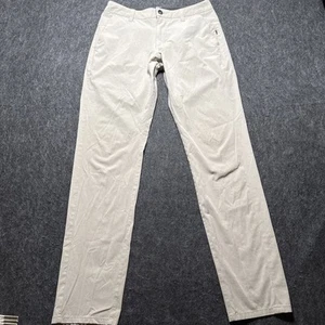 Pantalones Chinos Vuori Aim Hombre 30x32 Ligeros Todos los Días Golf Beige V431 Rendimiento - Imagen 1 de 17
