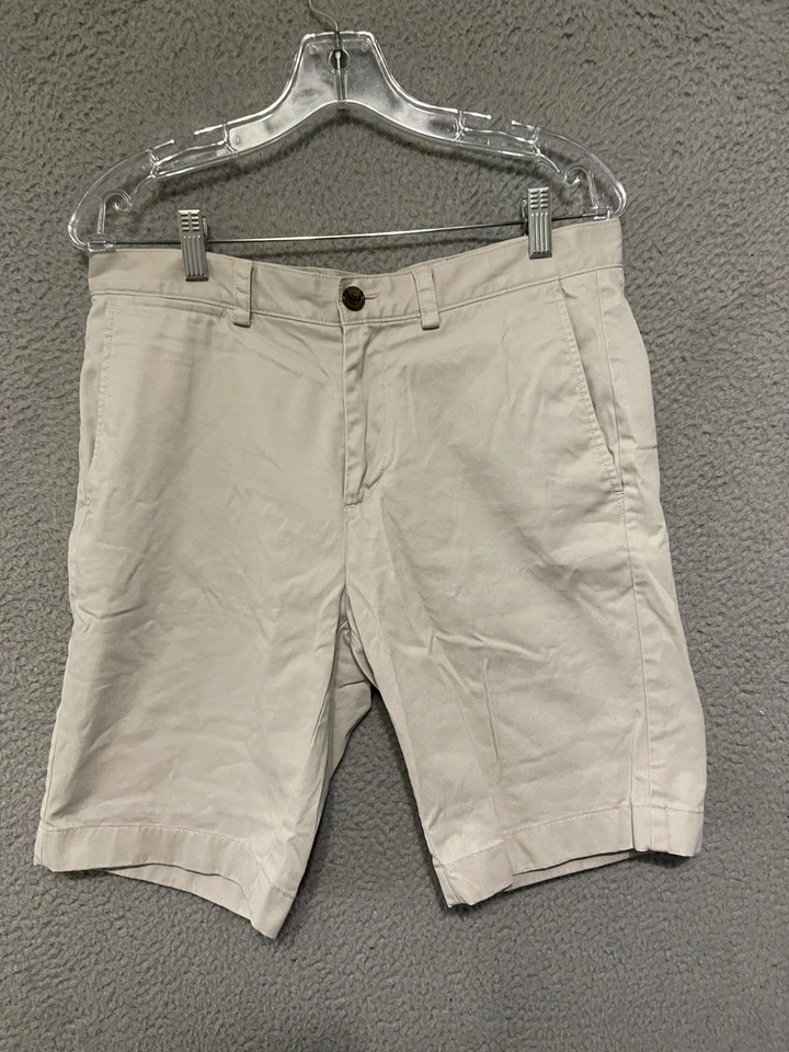 Pantalones Cortos Brooks Brothers Para Hombre Talla 32 Blanco Chino Adulto Algodón Foto 1 de 4