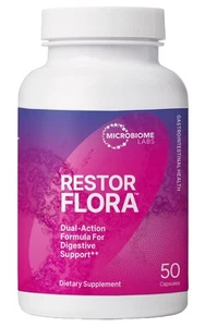 Restorflora Probiotici per la Salute Digestiva - Integratori per la Salute dell'intestino con Dua... - Foto 1 di 7