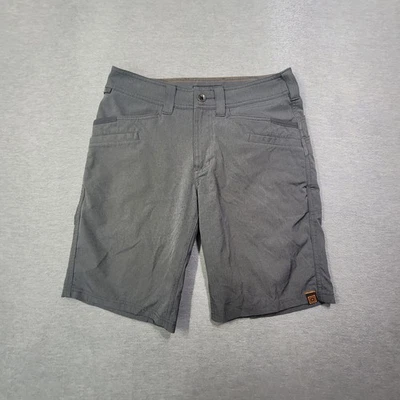 Pantalones Cortos Tácticos 5.11 Para Hombre 30 Gris Vaporlite 10.5" Frente Plano Utilidad Senderismo Logo Foto 1 de 4