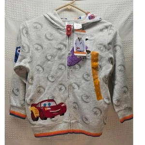 Disney sweater PIXAR Monsters Inc Boo lightning McQueen Dory Hoodie Sz 7 6803 - Picture 1 of 7