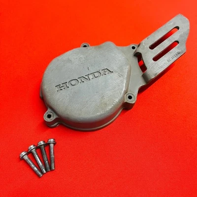 CR85 STATOR COVER FLY WHEEL CASE GENUINE OEM HONDA CR 80 85 R B (1996-2008) - Image 1 of 4