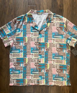BUC-EE'S 2025 TIKI HAWAIIAN CAMP SHIRT SIZE XL NEW EXTRA BUTTON BUCEES FAST SHIP - Picture 1 of 9