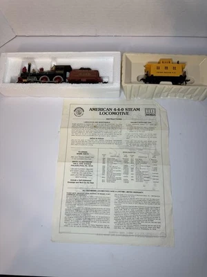 Bachmann HO Union Pacific 4-4-0 American Steam Locomotive/Tender #119/Box/Papers - Image 1 of 4
