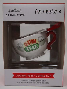 BRAND NEW Hallmark Friends Central Perk Cafe Coffee Cup Christmas Ornament - Picture 1 of 2
