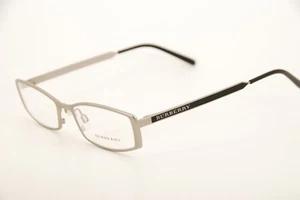 Nuevas Auténticas Gafas Burberry 1238 1159 Gris/Negro 52mm Marcos RX Italia - Imagen 1 de 7