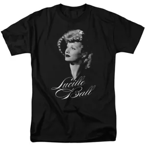 I Love Lucy Pretty Gaze T Shirt Licensed Funny TV Show Tee Black - Picture 1 of 2