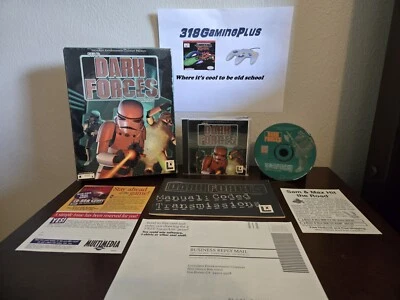 Star Wars: Dark Forces (PC, 1994) CIB BIG BOX RARE FAST SAME DAY SHIPPING - Image 1 of 4
