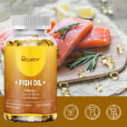 Omega 3 Fischöl Kapseln 3x Stärke EPA & DHA, höchste Potenz