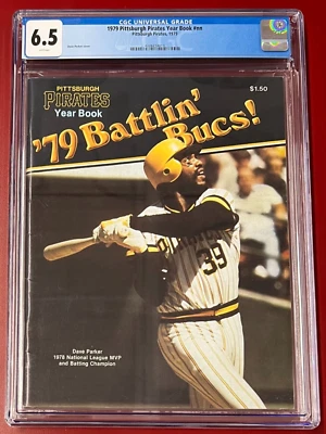 CGC 6.5 1979 Pittsburgh Pirates MLB Year Book VTG Dave Parker "Battlin' Bucs"! - Image 1 of 3
