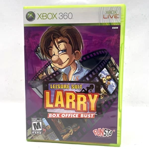 Leisure Suit Larry Box Office Bust Xbox 360 Mature Videogame Complete Manual - Picture 1 of 5