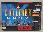 X-Kaliber 2097 (Super Nintendo | SNES) Authentic BOX ONLY