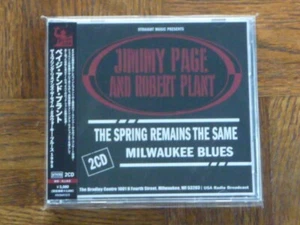 Led Zeppelin: Jimmy Page/Robert Plant: "Spring Remains 1995" Japan 2 CD mit Obi [QN - Bild 1 von 2