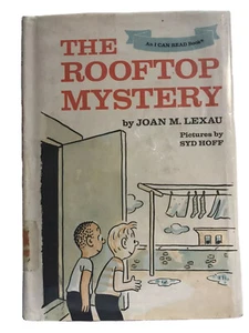 The Rooftop Mystery I Can Read Book 1968 Vintage - Picture 1 of 8