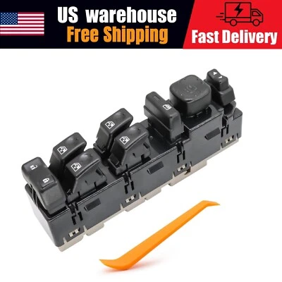 For Hummer H2 2003-2007 Driver Side Master Power Window Control Switch 15883429 Foto 1 de 4