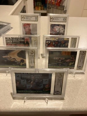 NIGEL MANSELL GRID 1992  F1 Formula One CARDS X 7 - image 1 of 4