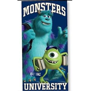 Monsters Inc University Towel Disney kids bath beach brand new official 