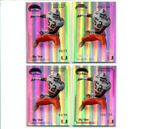 Rainbow Lot of 4 2008 Press Pass Legends Bowl Edition Ray Lewis /25 /75 /99 /150 - Bild 1 von 2