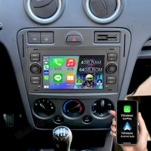 4G+64G Für Ford  Fusion 2006-11 Android 15 Autoradio Navi GPS Bluetooth Carplay - Bild 1 von 24