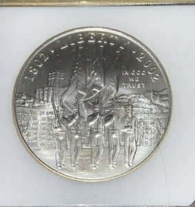 2002-W West Point Silver Dollar Commemorative - Picture 1 of 12