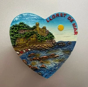 Spain Lloret de Mar Tourist Gift Souvenir 3D Resin Refrigerator Fridge Magnet - Picture 1 of 10