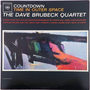 Dave Brubeck Quartet "Countdown Time In Outer Space" Mono 12" LP Record CL 1775 - Picture 1 of 20