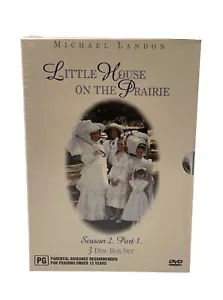 LITTLE HOUSE ON THE PRAIRIE DVD Temporada 2 Parte 1 Tres Discos PAL 4 Sellado de Fábrica - Imagen 1 de 5