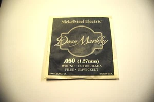 CORDE GUITARE ACIER FILE ROND 050" DEAN MARKLEY 1150 - Picture 1 of 2