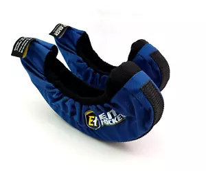 Elite Hockey Pro Skate Guards Adult Size L 6-10 Blue Black Hockey Blade Covers - Picture 1 of 7