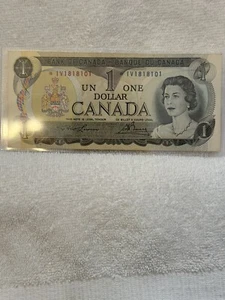 1973 Canada RARE $1 Star Note IV1818 - Picture 1 of 3