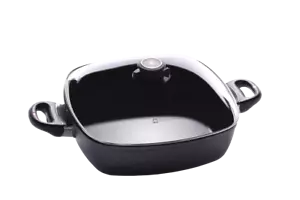Swiss Diamond 11" x 11" Nonstick Induction Square Casserole With Lid HD Classic - Picture 1 of 7