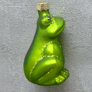 Casablanca Frosch Hänger Froschkönig grün Hängedeko Weihnachten Baumschmuck - Bild 1 von 2
