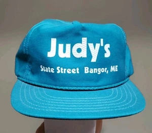 Judy's State Street Bangor Maine Hat Teal Pro Shop Line Made In USA Pre-owned - Picture 1 of 13