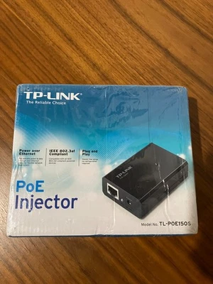 TP-LINK PoE INJECTOR POWER OVER ETHERNET MODEL TL-P0E150S VER 3.0 NEW IN BOX - Image 1 of 4
