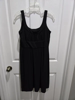 Donna Ricco black empire waist sleeveless dress/cocktail dress, 12P - Image 1 of 4