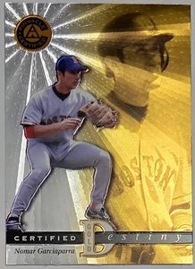 Nomar Garciaparra Red Sox 1998 Pinnacle Certified Destiny Gold #6 *Unreleased* - Picture 1 of 2