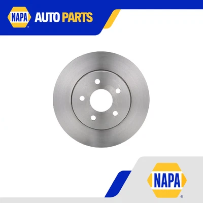 2x Brake Discs Pair Solid fits JAGUAR X TYPE X400 2.1 Rear 02 to 09 YB(AJ-V6) - Image 1 of 4