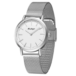 Damen Meshband Uhr Damenuhren mit Milanaise Edelstahlband Min... - Bild 1 von 8