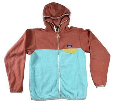 Chaqueta Patagonia Micro D Snap-T para niños cremallera completa verde talla L12 STY65465 Foto 1 de 4