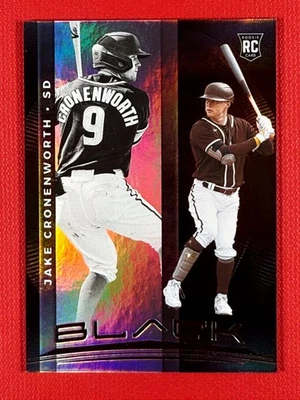 2021 Panini Chronicles Black Jake Cronenworth #16 (RC) - Image 1 of 2