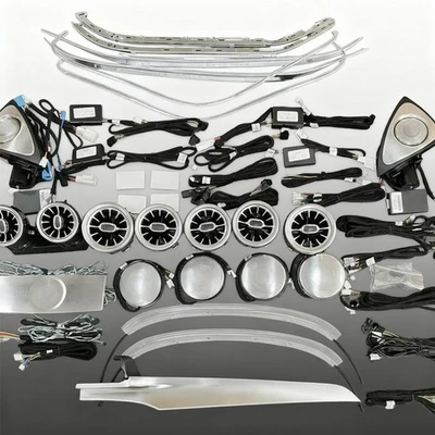 Interior Trim Set Fits For Mercedes Benz W205 C-Class Atmosphere Ambient Light  - Image 1 of 4