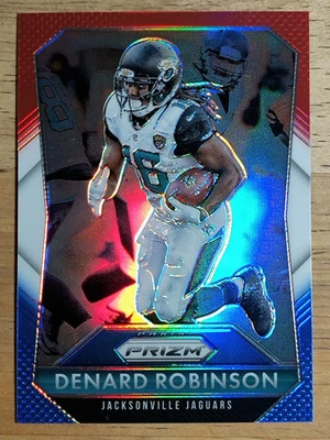 2015 Panini Prizm Prizms Red White and Blue #178 Denard Robinson - Image 1 of 2
