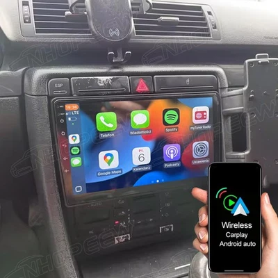 64GB Android 15 Autoradio Für Audi A4 8E 8H B6 B7 2000-2009 Carplay GPS Navi RDS - Bild 1 von 4